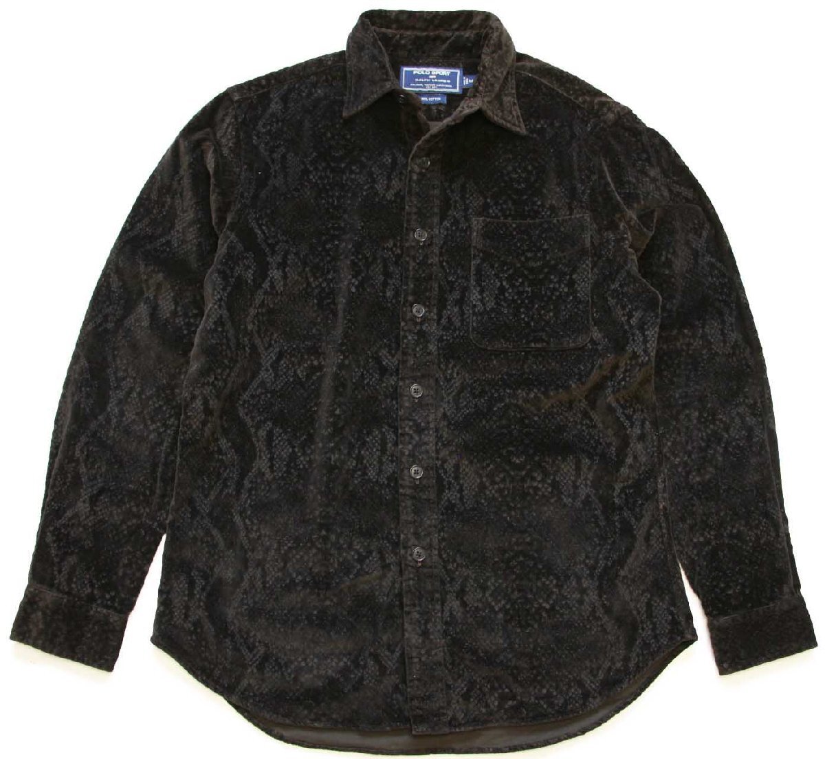 90s POLO SPORT ポロ スポーツ ラルフローレン パイソン柄 型押し