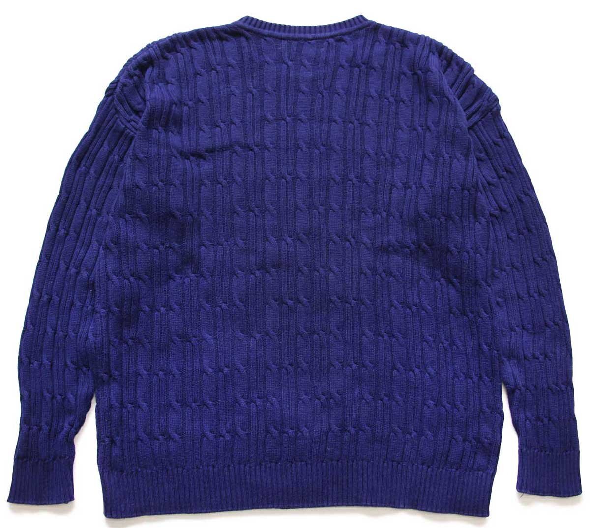 90s USA製 Brooks Brothersブルックスブラザーズ ケーブル編み