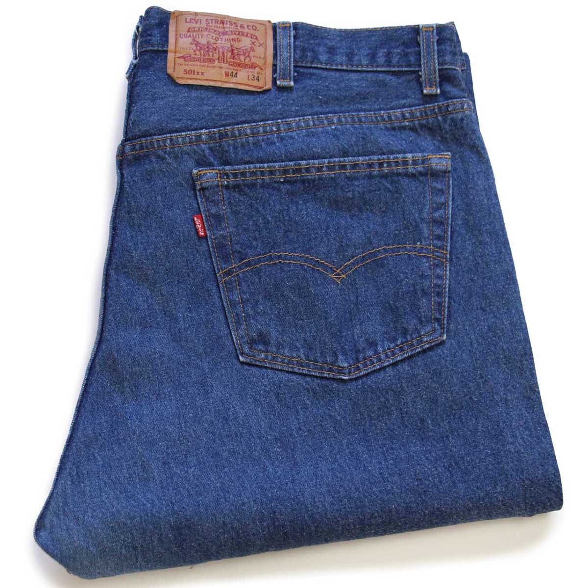 90s USA製 Levi'sリーバイス 501 デニムパンツ w44 L34☆134 特大
