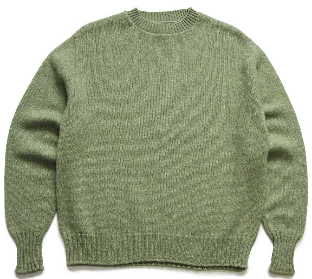 70s McGREGORマクレガー シェットランドウール混 ニット セーター