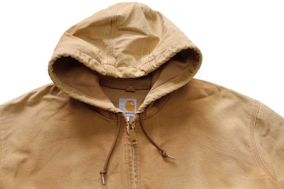 USA製 carharttカーハート 裏サーマル ダック地 アクティブジャケット