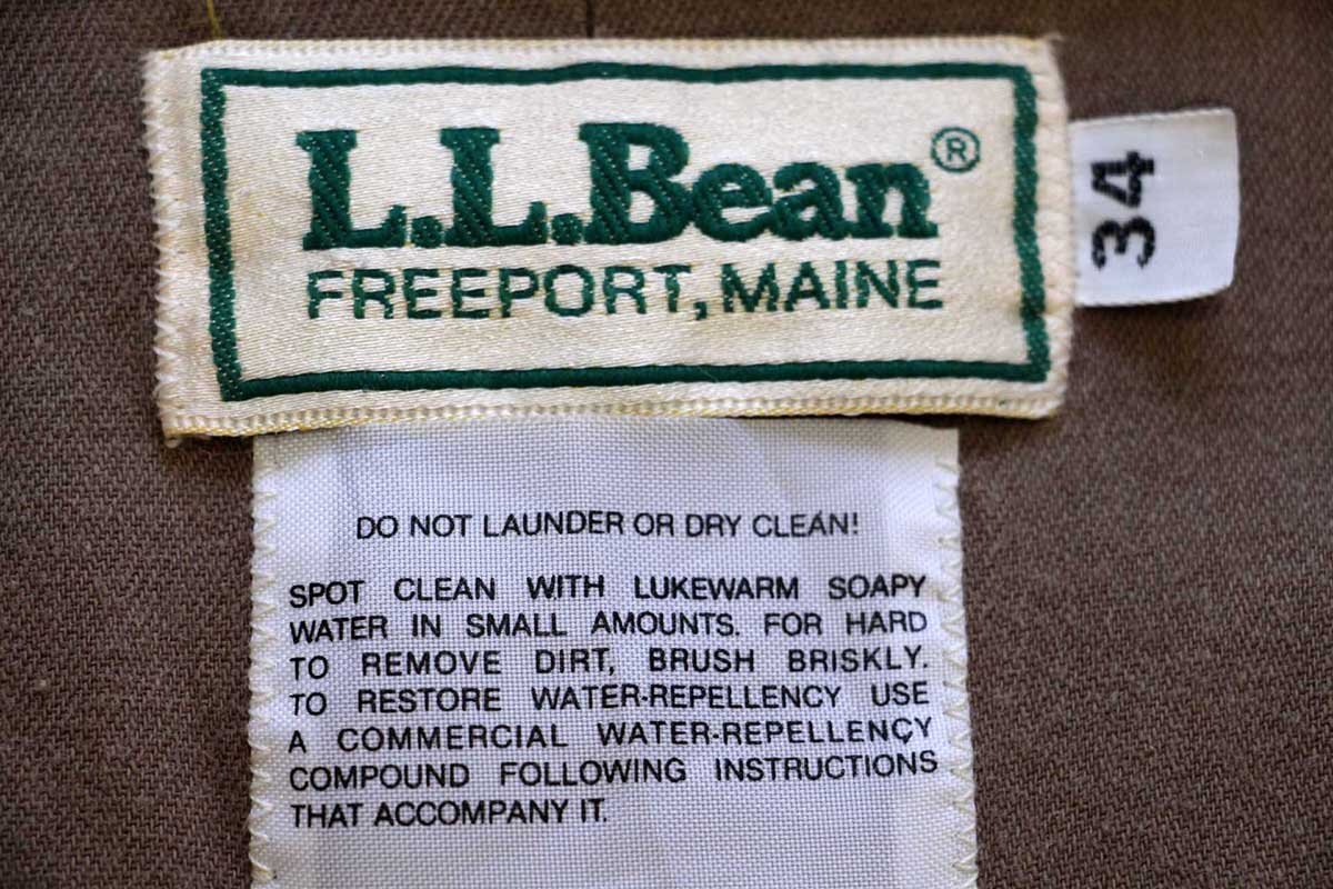 80s L.L.Bean ダック地 ハンティングジャケット 茶 34 - Sixpacjoe Web