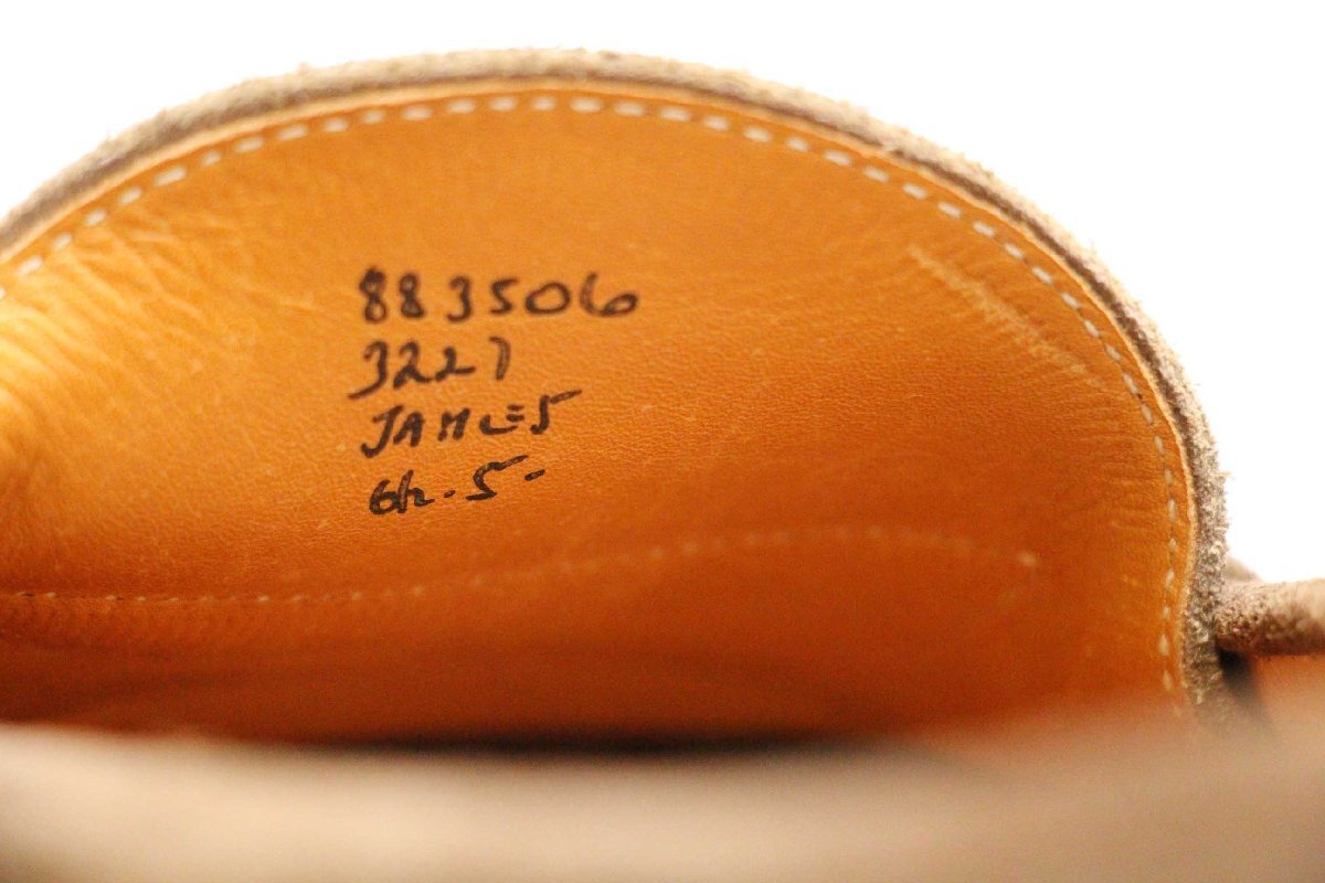 英国製 Tricker's トリッカーズ JAMES ローファー スエード レザー