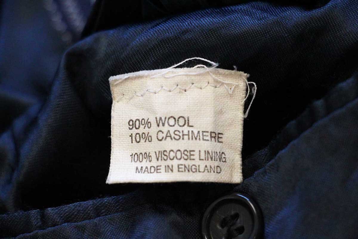 80s 英国製 Burberrys PRORSUM バーバリー ウール×カシミヤ ステン