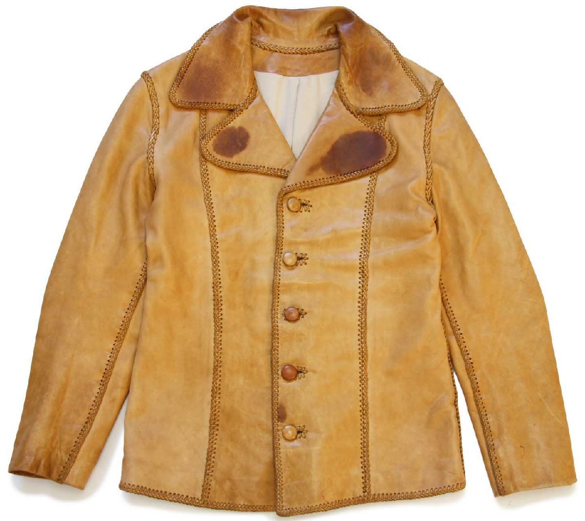 70s NORTH BEACH LEATHER ノースビーチ ディアスキン レザージャケット