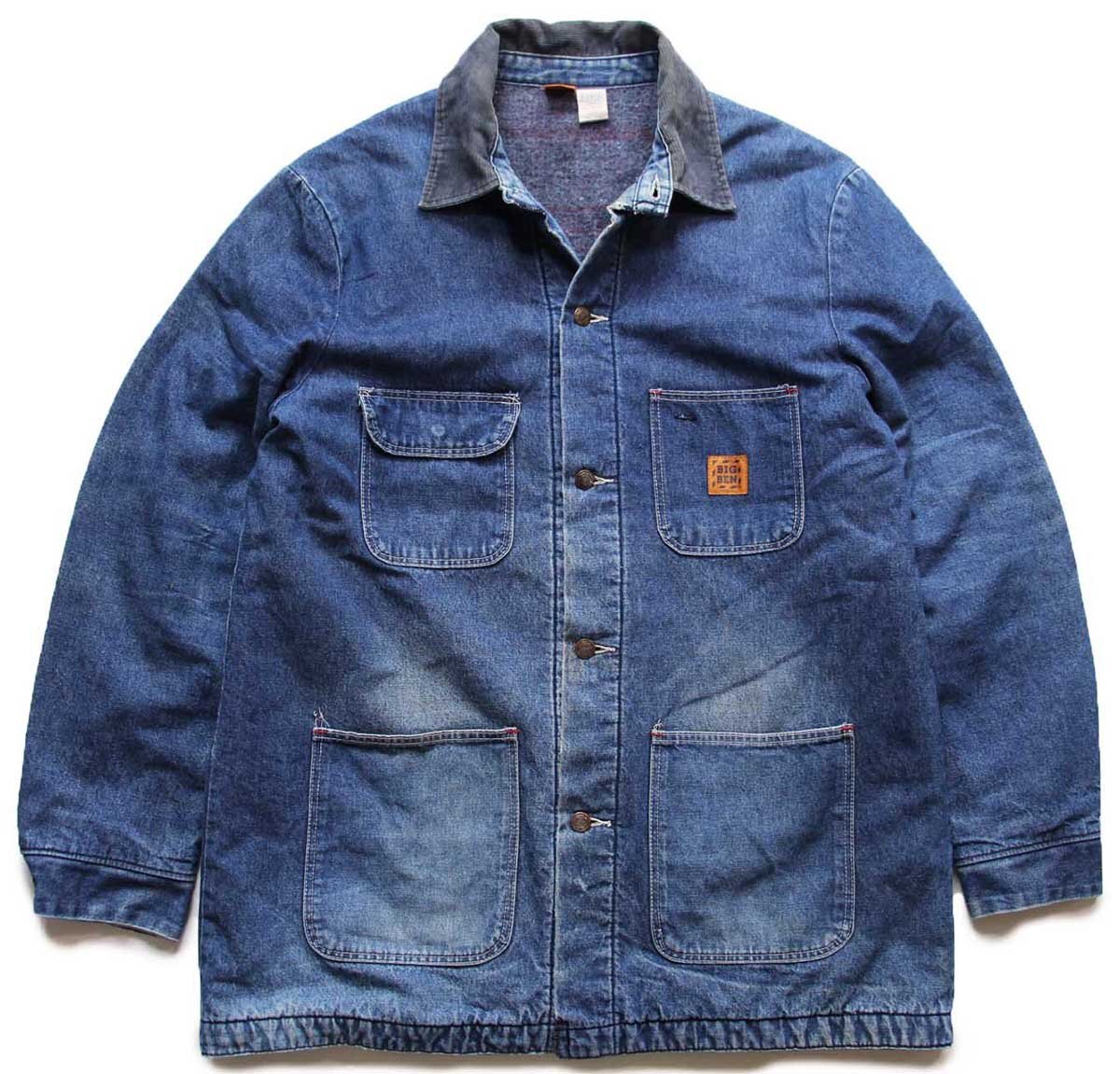 80s USA製 BIG BEN ブランケットライナー デニム チョアコート