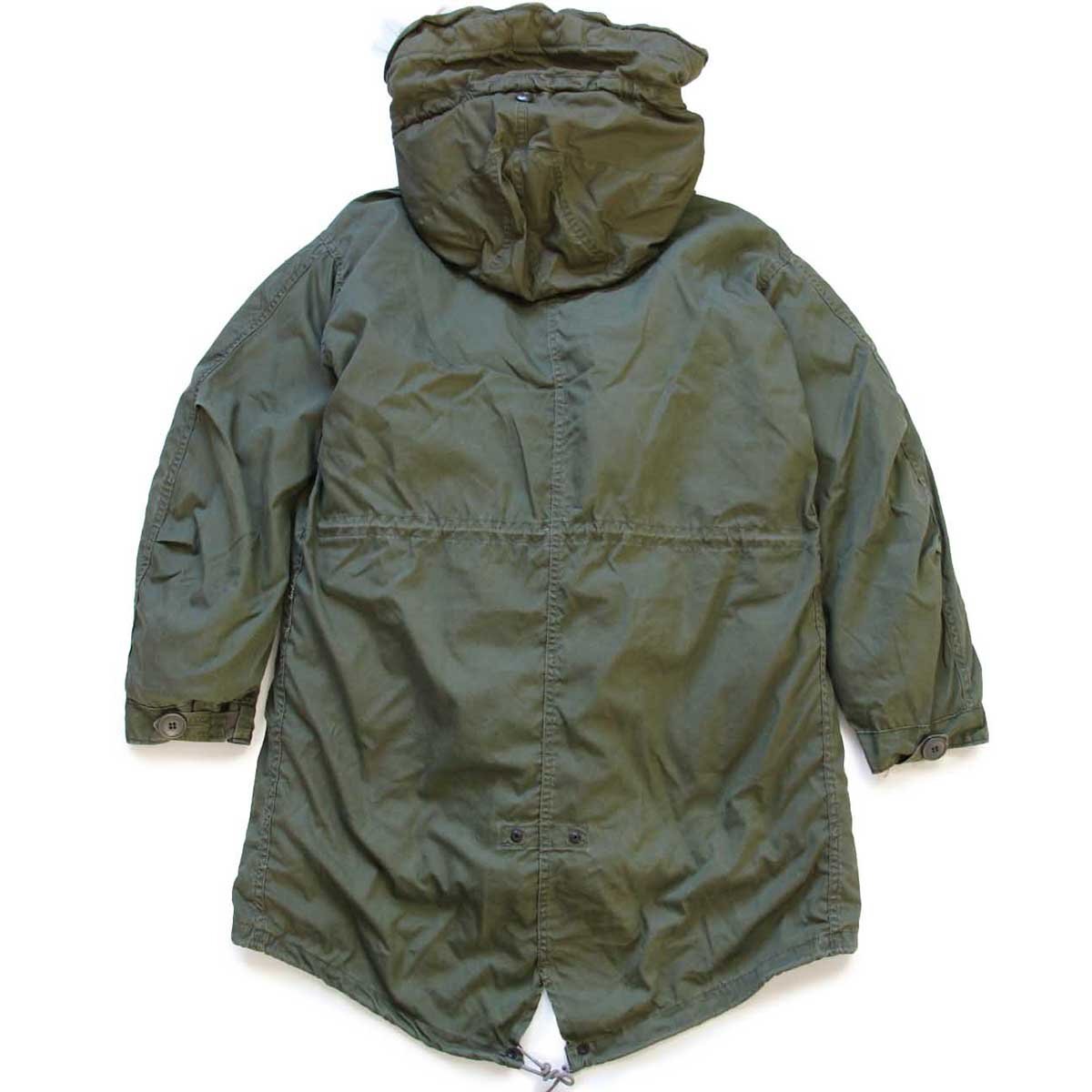80s 米軍 U.S.ARMY M-65 パーカー キルティングライナー&フード付き XS