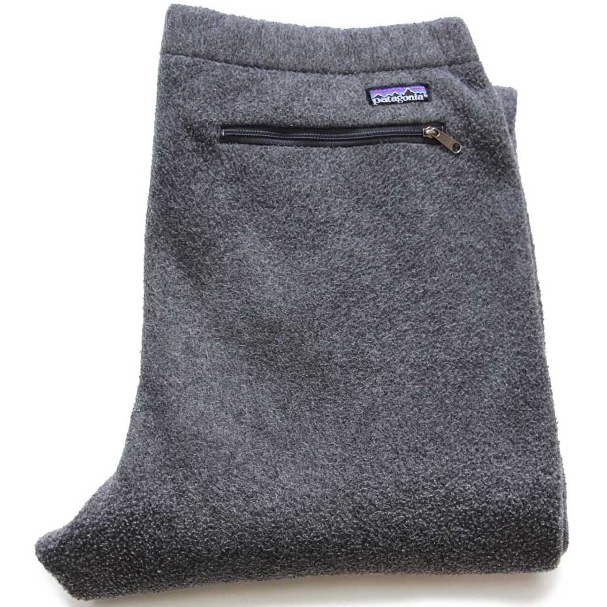 90s USA製 patagoniaパタゴニア フリースパンツ グレー L - Sixpacjoe