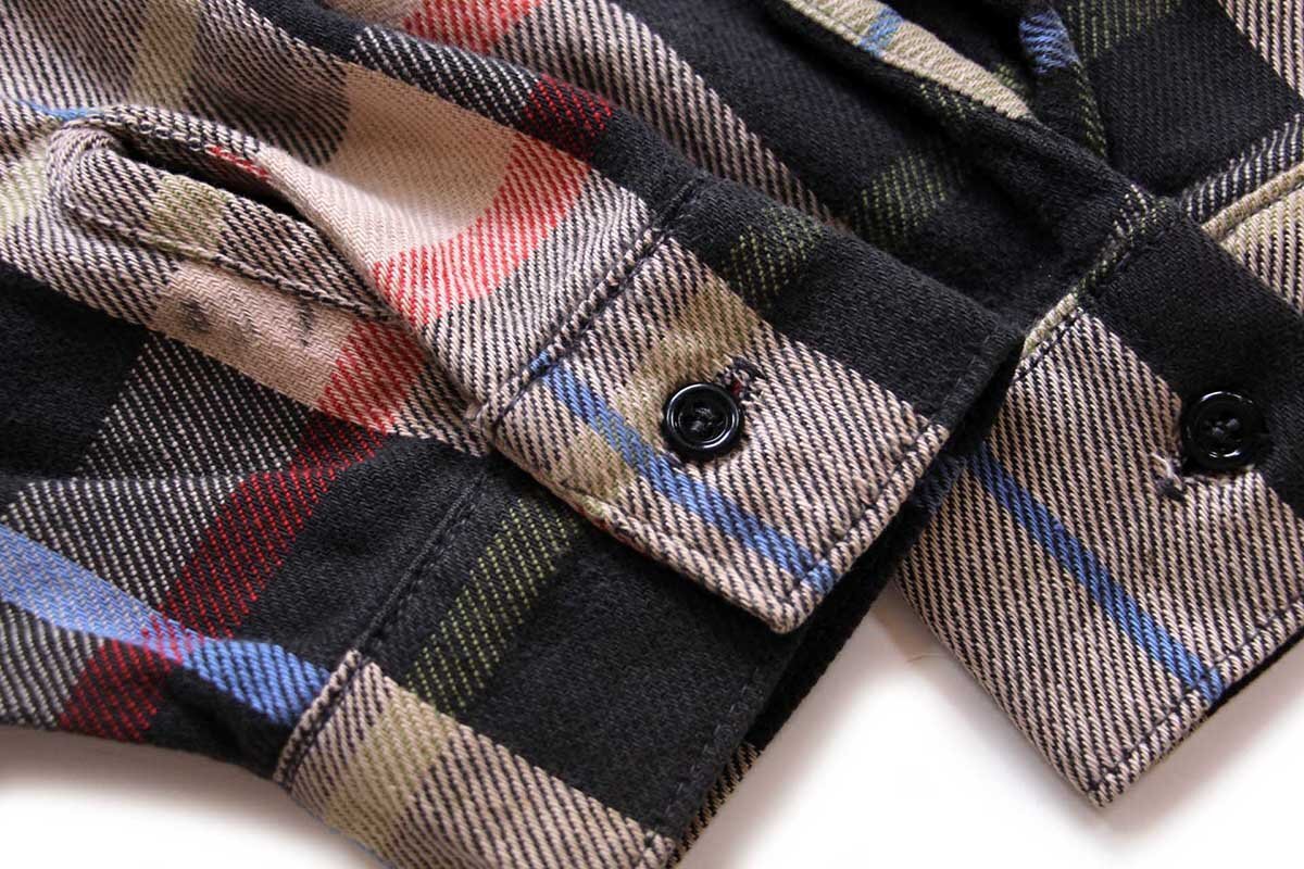 80s USA製 FIVE BROTHERファイブブラザー チェック コットン