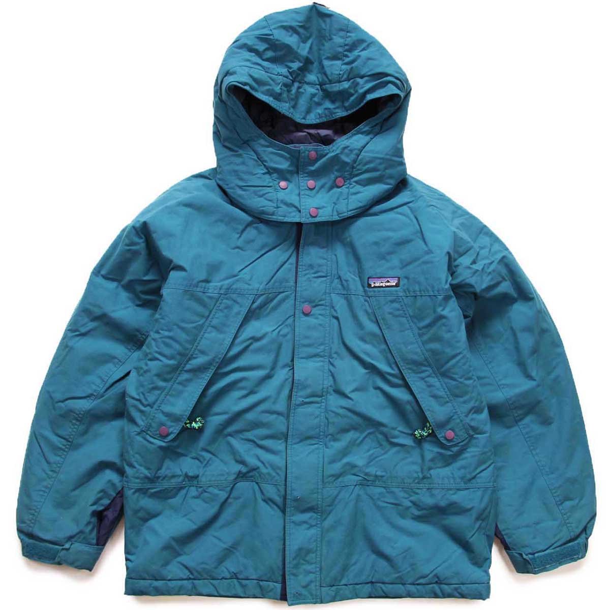 90s patagoniaパタゴニア Guide Parka ガイドパーカー フード付き 中綿