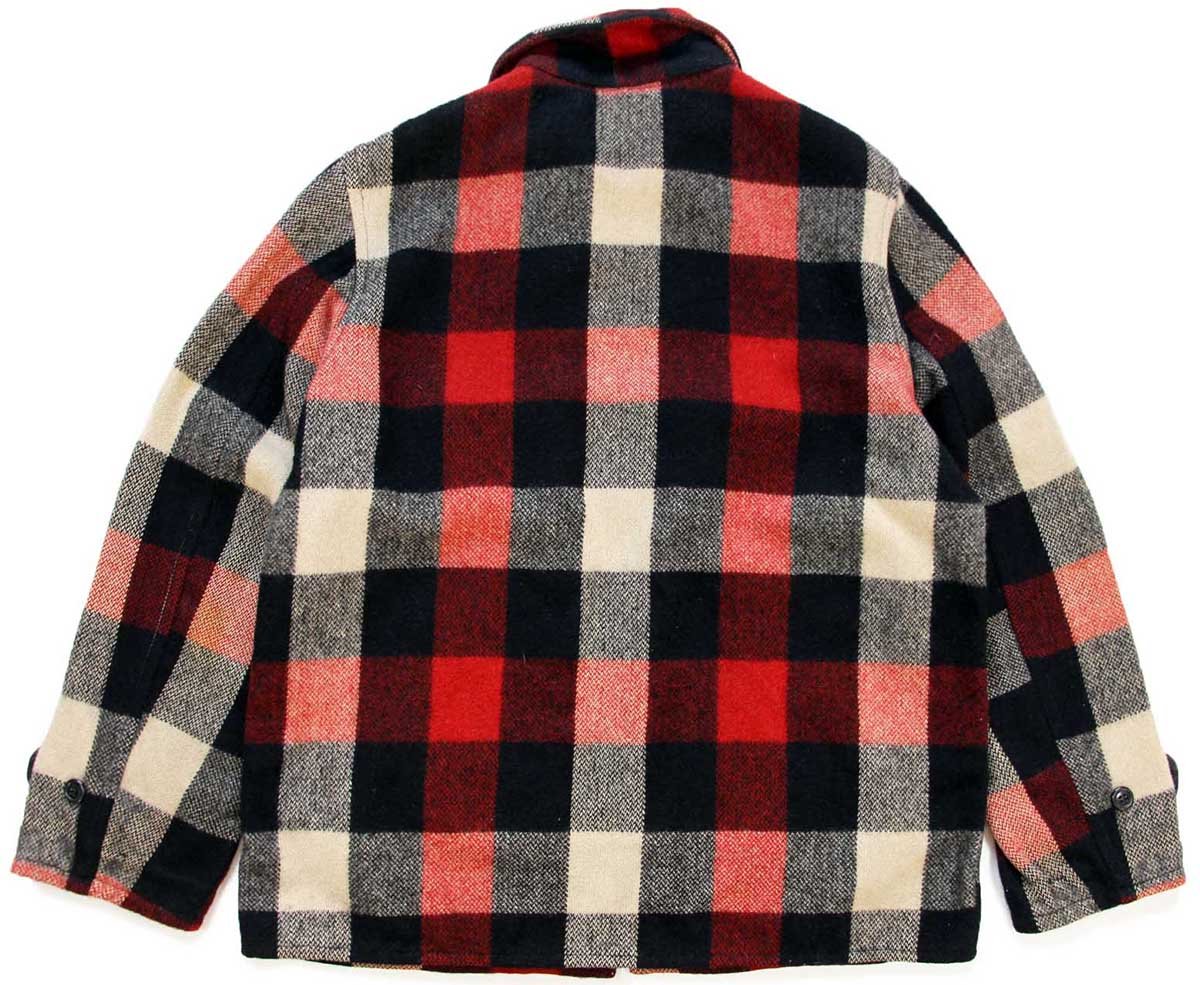 40s SEARS HERCULESヘラクレス ブロックチェック ウールジャケット