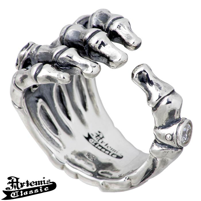 Artemis Classic(アルテミスクラシック) スカル ハンド シルバー