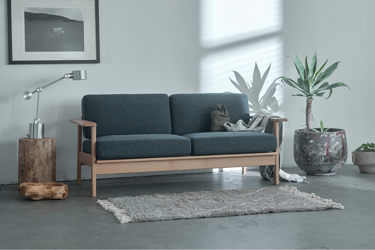 SIEVE】 パート ソファ 2人掛け(ベージュ): SIEVE｜SIEVE(シーヴ)公式通販