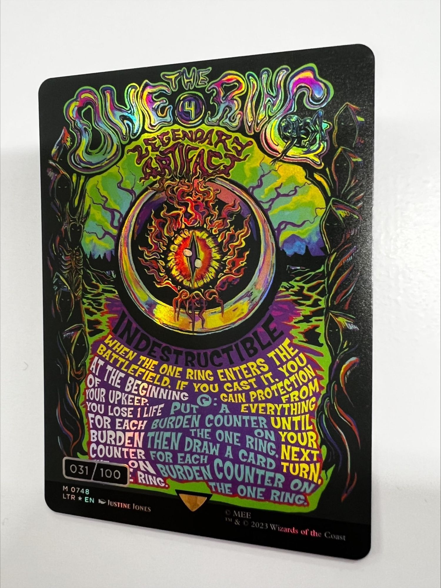 mtg 一つの指輪 1枚 他言語 The One Ring MTG 一つの指輪英語