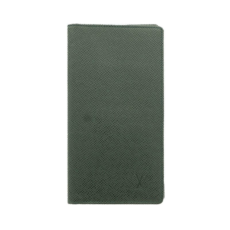Louis Vuitton Long Wallet in Green Taiga - Sindur Style