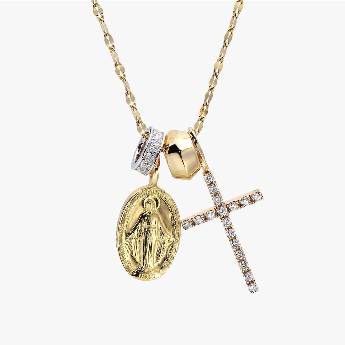 DIAMOND CROSS CHARM(L)(6JC5002)｜SJX公式ONLINE STORE