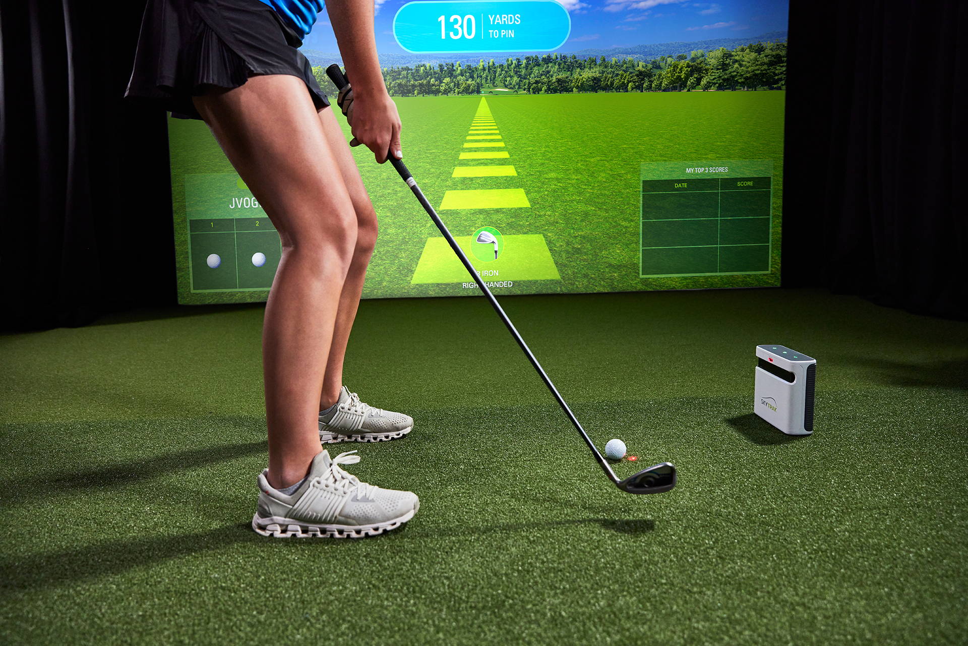 データの各機能と応用方法 | ゴルフ用弾道測定機 SkyTrak