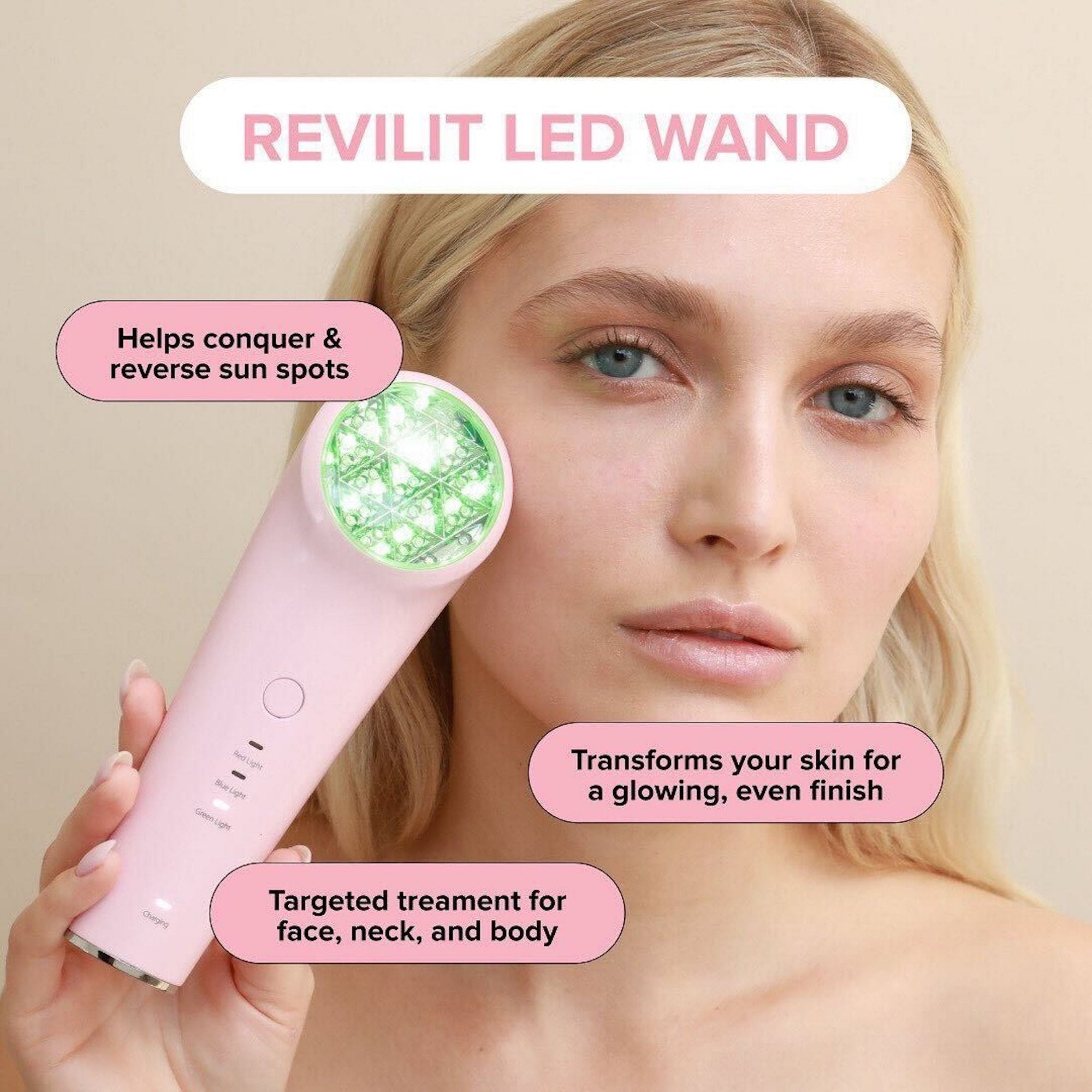 Revilit LED Light Wand | Skin Gym