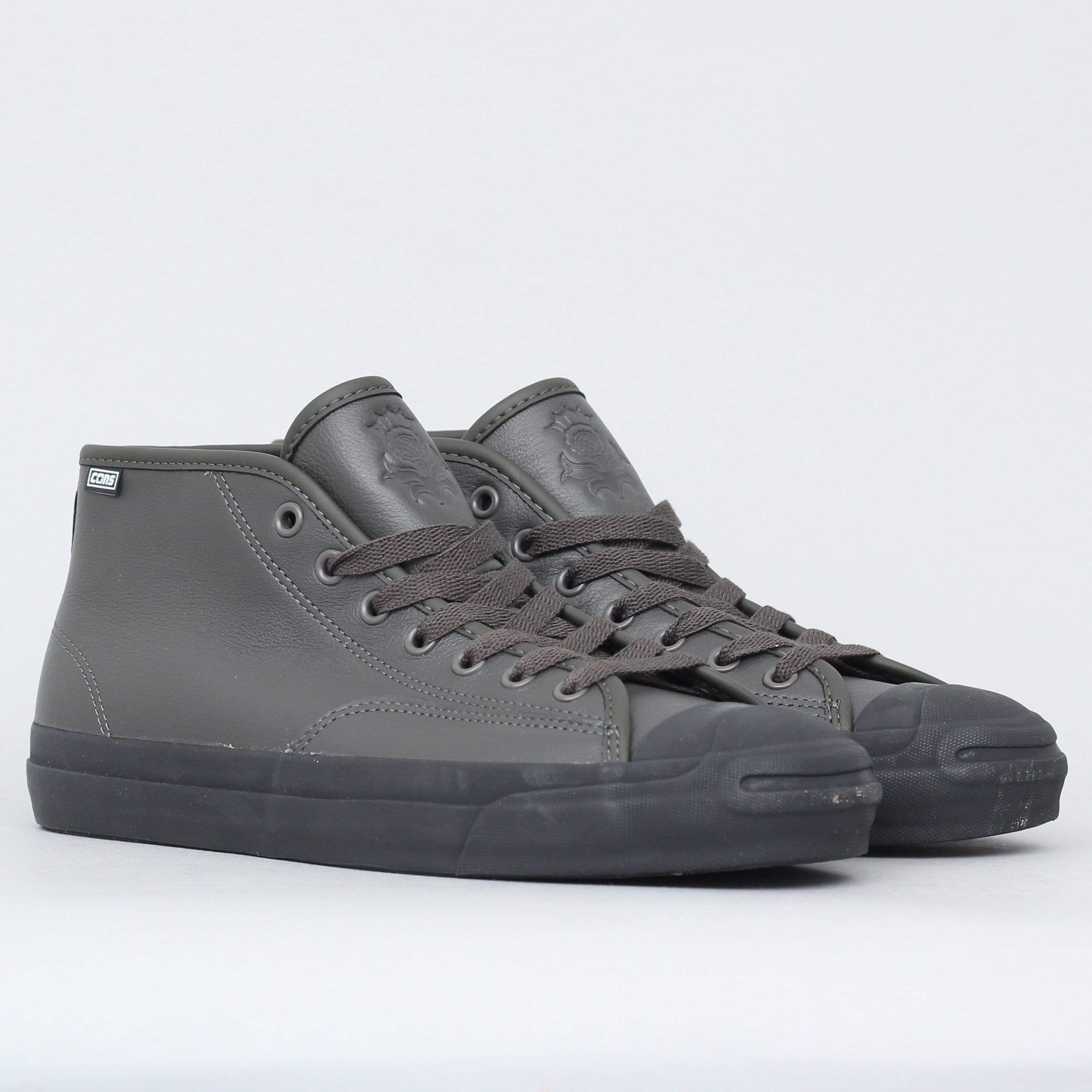 Converse Jack Purcell Pro Mid Shoes Beluga / Black / Black – Slam