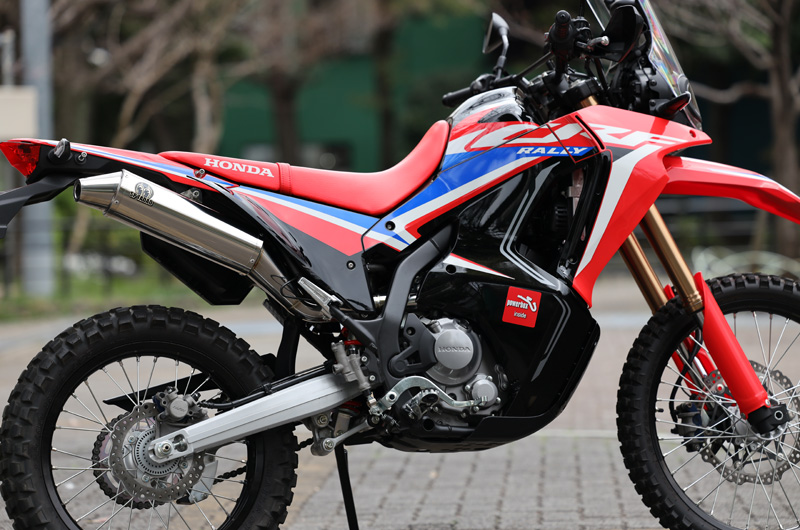 CRF250RALLY '21-'22（2BK-MD47）POWERBOXサイレンサー［政府認証