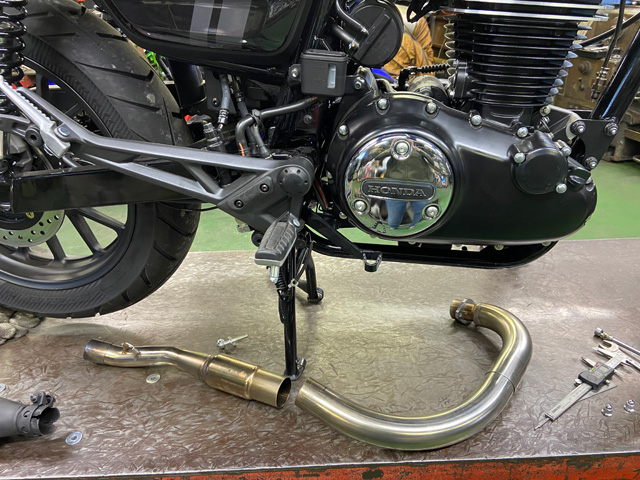 2022 GB350 (2BL-NC59) POWERBOX パイプ ステンレス ｜SP忠男