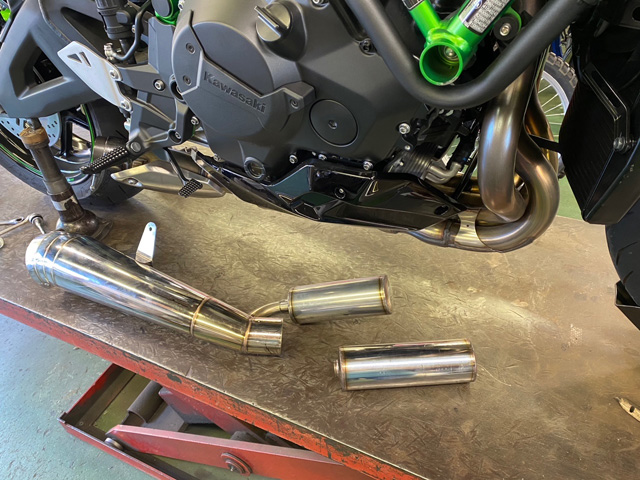 Z H2 / POWERBOXメガホン専用 カーボンヒートガード ※オオタケ