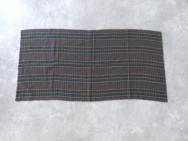 R&D.M.Co-(オールドマンズテーラー) WOOL TARTAN CHECK MUFFLER