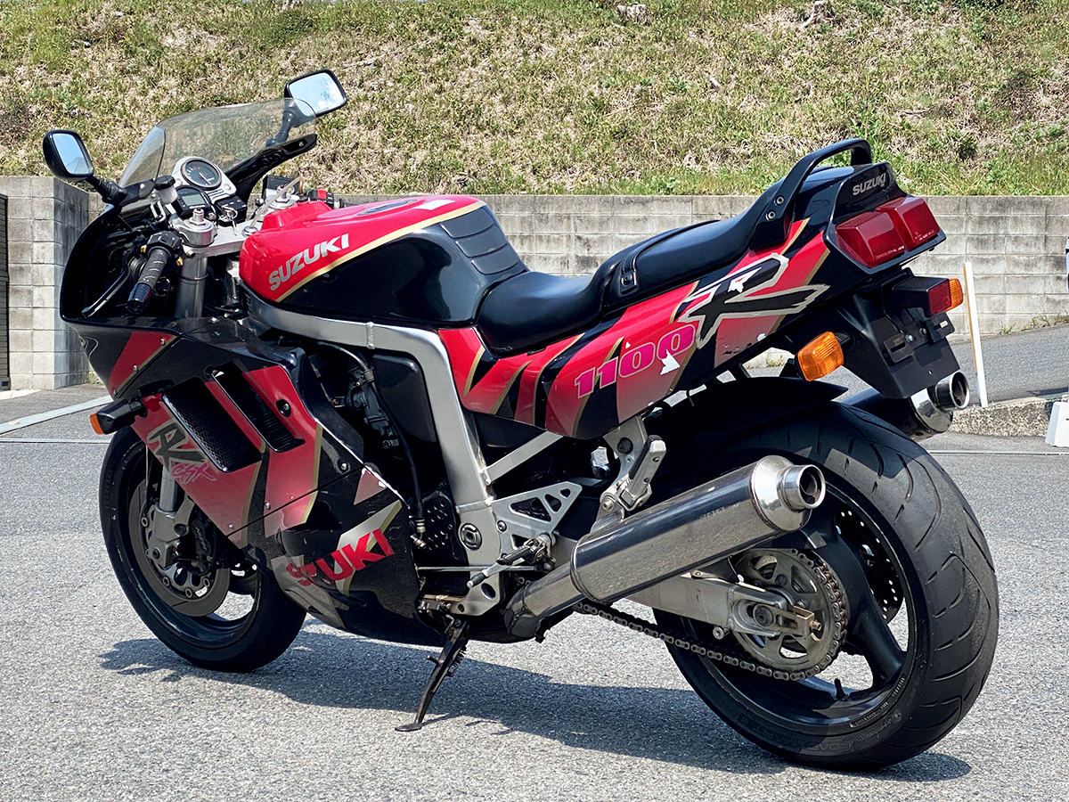 SUZUKI GSX-R1100 最終型｜GV73A｜逆車 – 京都のバイクショップSPEC-M 4248