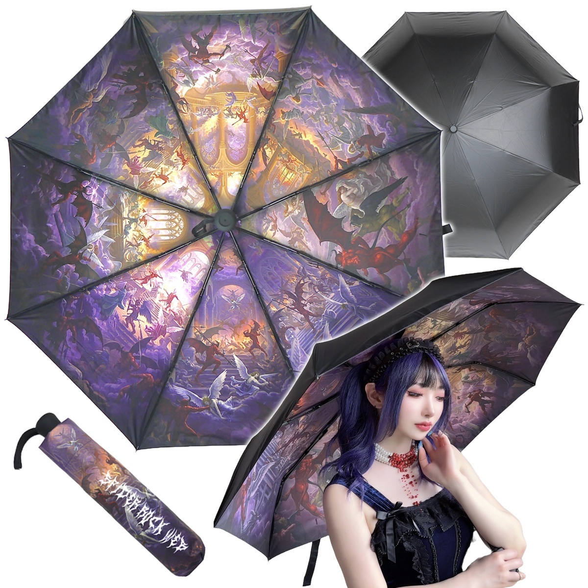 ヒグチユウコ】 希少 かみなりさま 傘 雷様の傘もトートももう増産分の