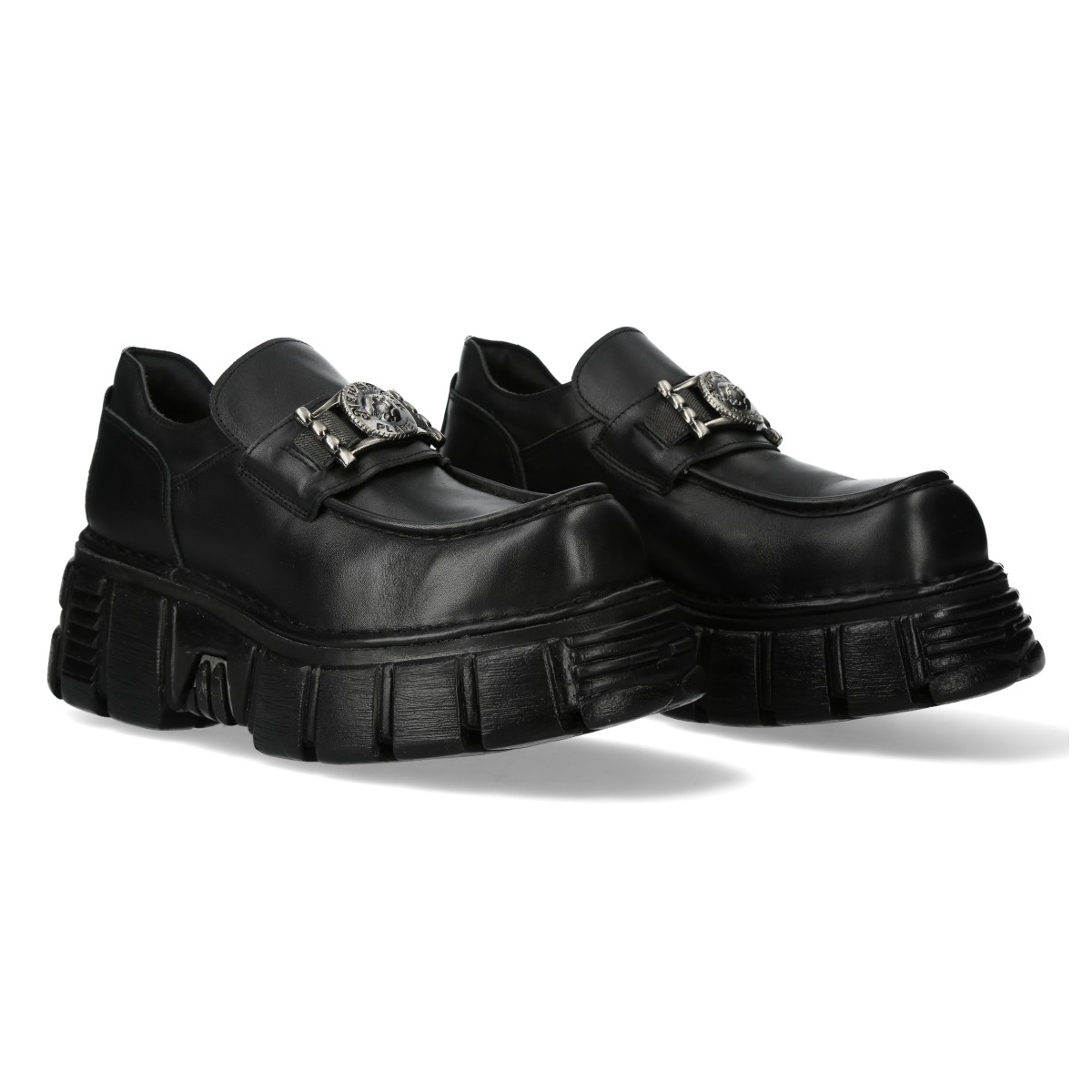 取り寄せ] M-895-C6 / 厚底ローファー【NEW ROCK】 | Spider Rock Web