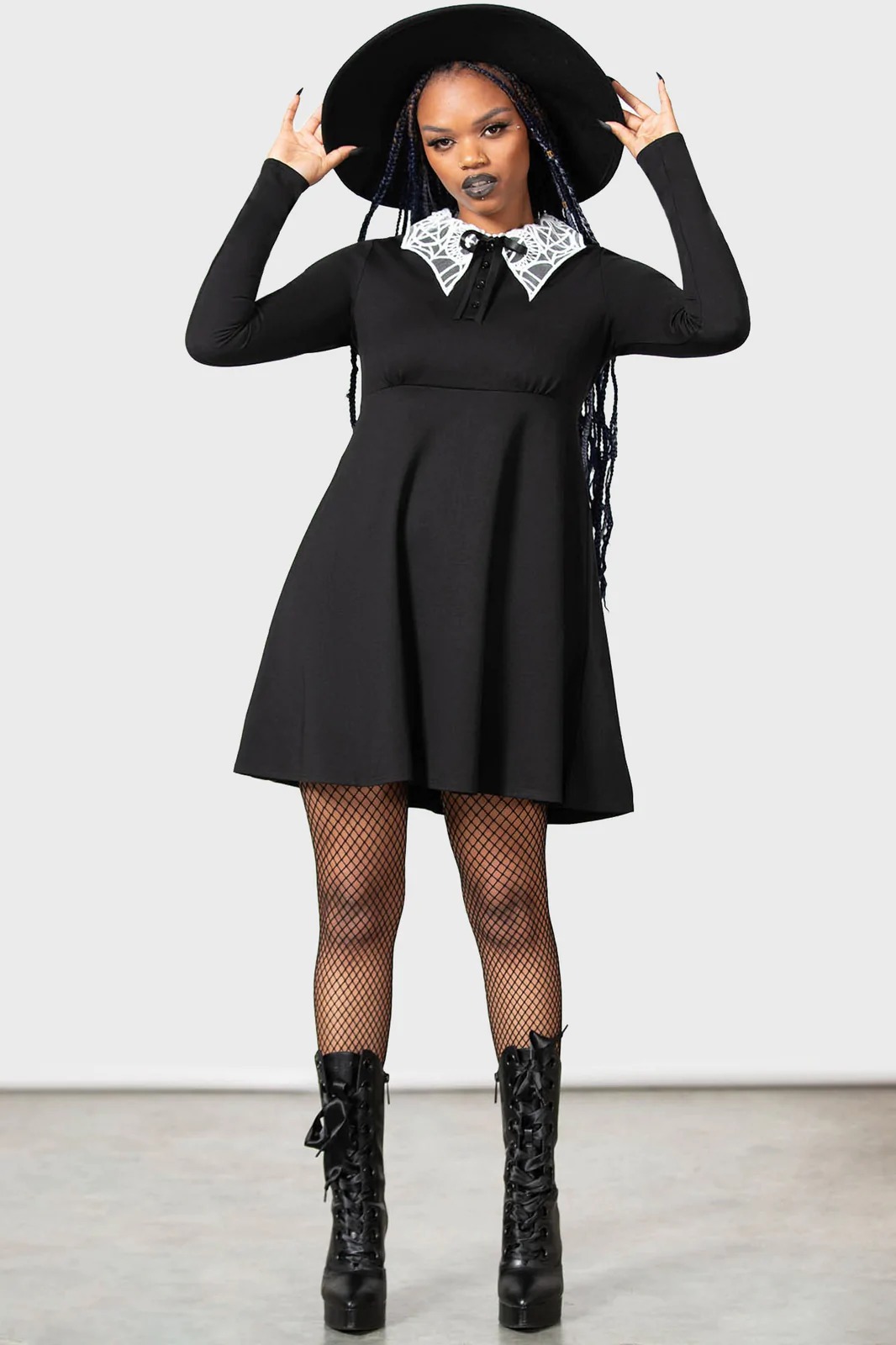 🔥SALE🔥CHARMED SCHOOL DRESS / BLACK / ワンピース【KILL STAR