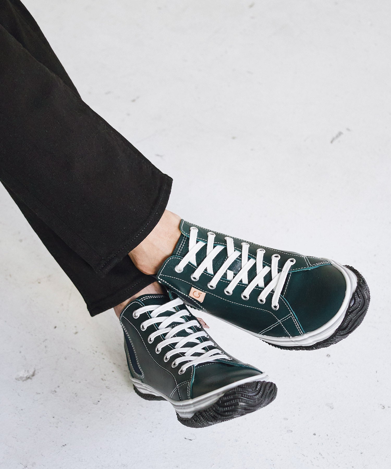 SP-442 Dark Blue | 国産ハンドメイド スニーカー スピングル