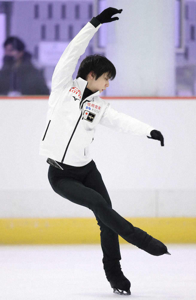 羽生結弦、熟成の「SEIMEI」へ 2月8日公式練習ドキュメント - スポニチ
