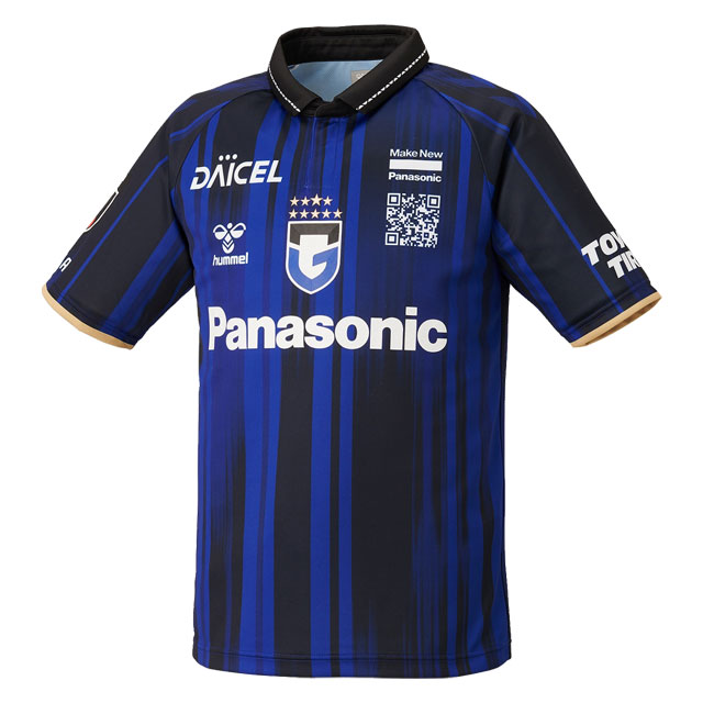 ヒュンメル ジュニア 2025ガンバ大阪 JR レプリカユニフォームシャツ