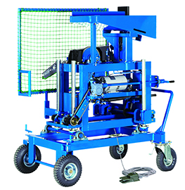 アーム式ピッチングマシン|ニッシンエスピーエム