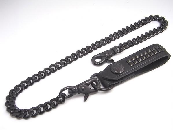 Wendy's&foot the coacher WALLET CHAIN/PYRAMID STUDS/foot the