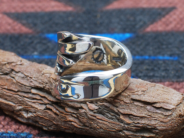 SOARING HAWK RING/L/NATIVE SPIRIT（ネイティブスピリット） - DEFI