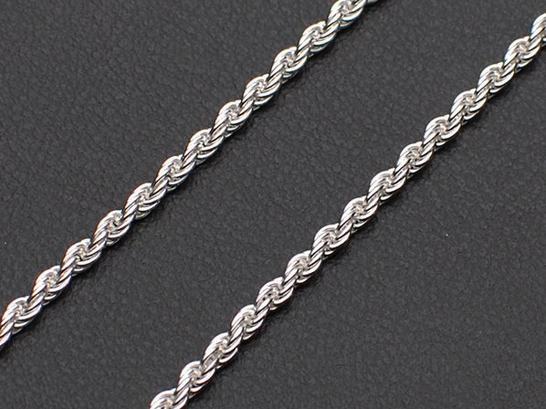 FRENCH ROPE CHAIN 40/40cm/CHAIN（チェーン） - DEFI - シルバー