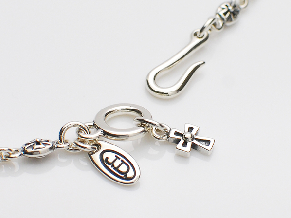 TINY CROSS CHAIN(Black)/Justin Davis（ジャスティンデイビス