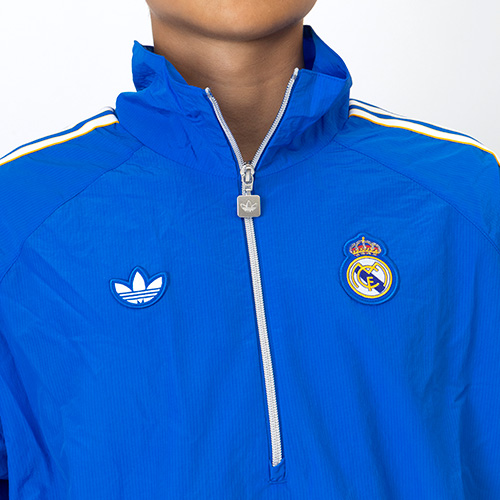 レアル・マドリード TERRACE ICON ハーフジップジャケット／サッカー