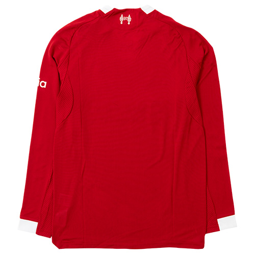 25-26 リヴァプール HOME オーセンティック長袖ユニフォーム／サッカー