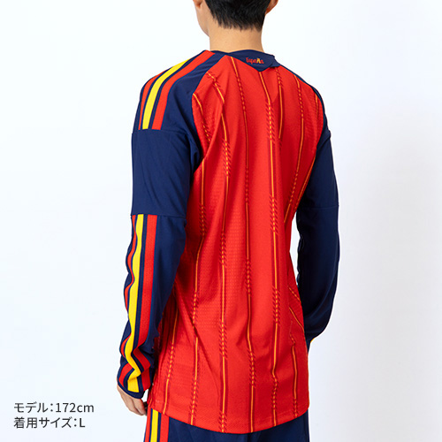 2026 スペイン代表 HOME オーセンティック 長袖ユニフォーム／サッカー