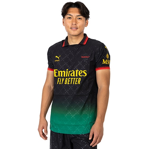 24-25 ACミラン×Off-White 4th オーセンティックユニフォーム