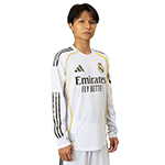 25-26 レアル・マドリード HOME オーセンティック長袖ユニフォーム
