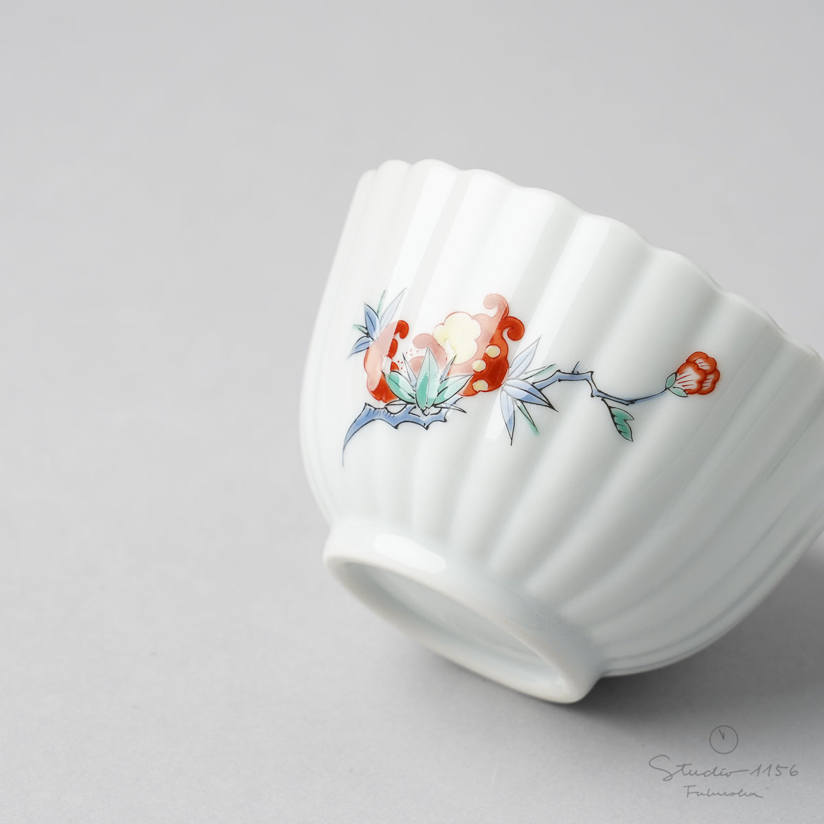 有田焼 柿右エ門写 菊割小付 小鉢 8cm 親和伯父山窯の通販｜Studio1156