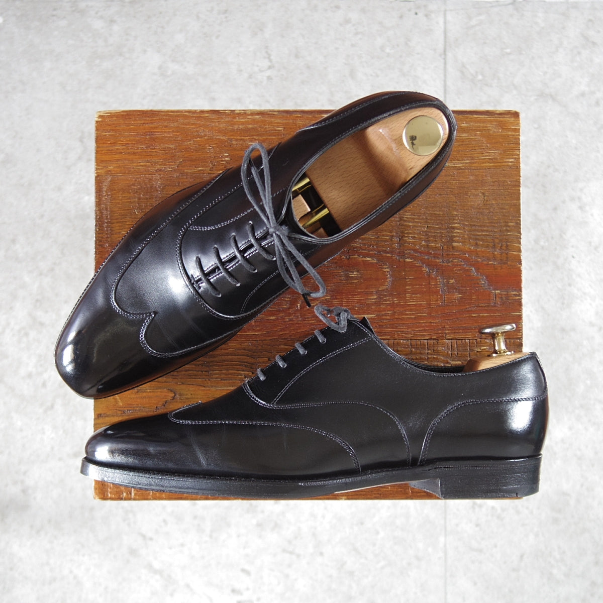 中古｜エドワードグリーン【バタフライローファー/黒】｜studio.CBR