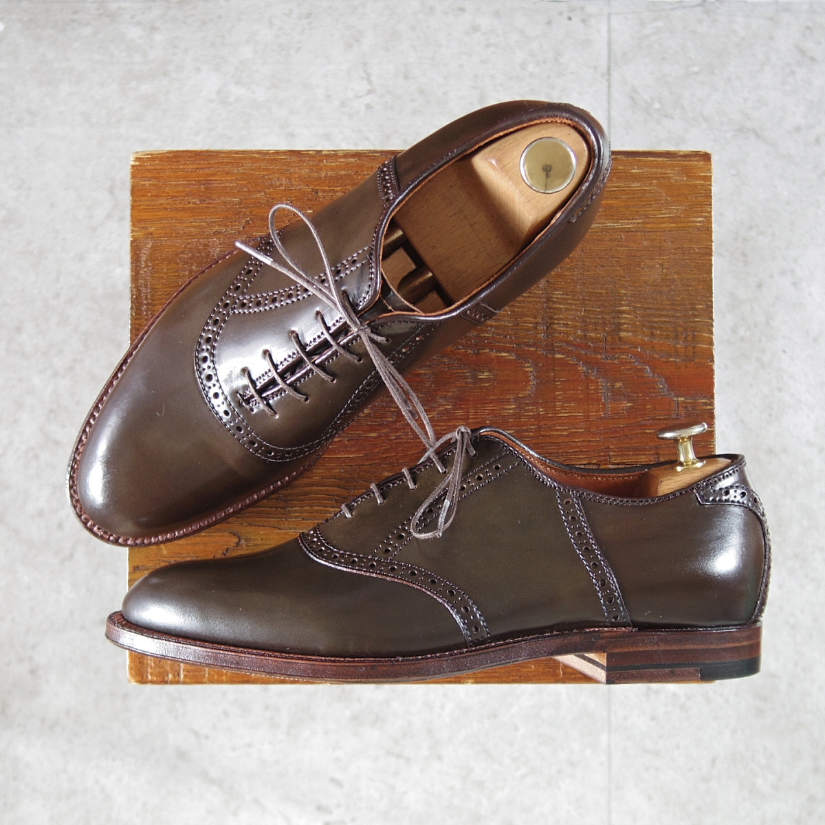 オールデン 8D【コードバン仕様/モディファイドラスト/バーガンディー