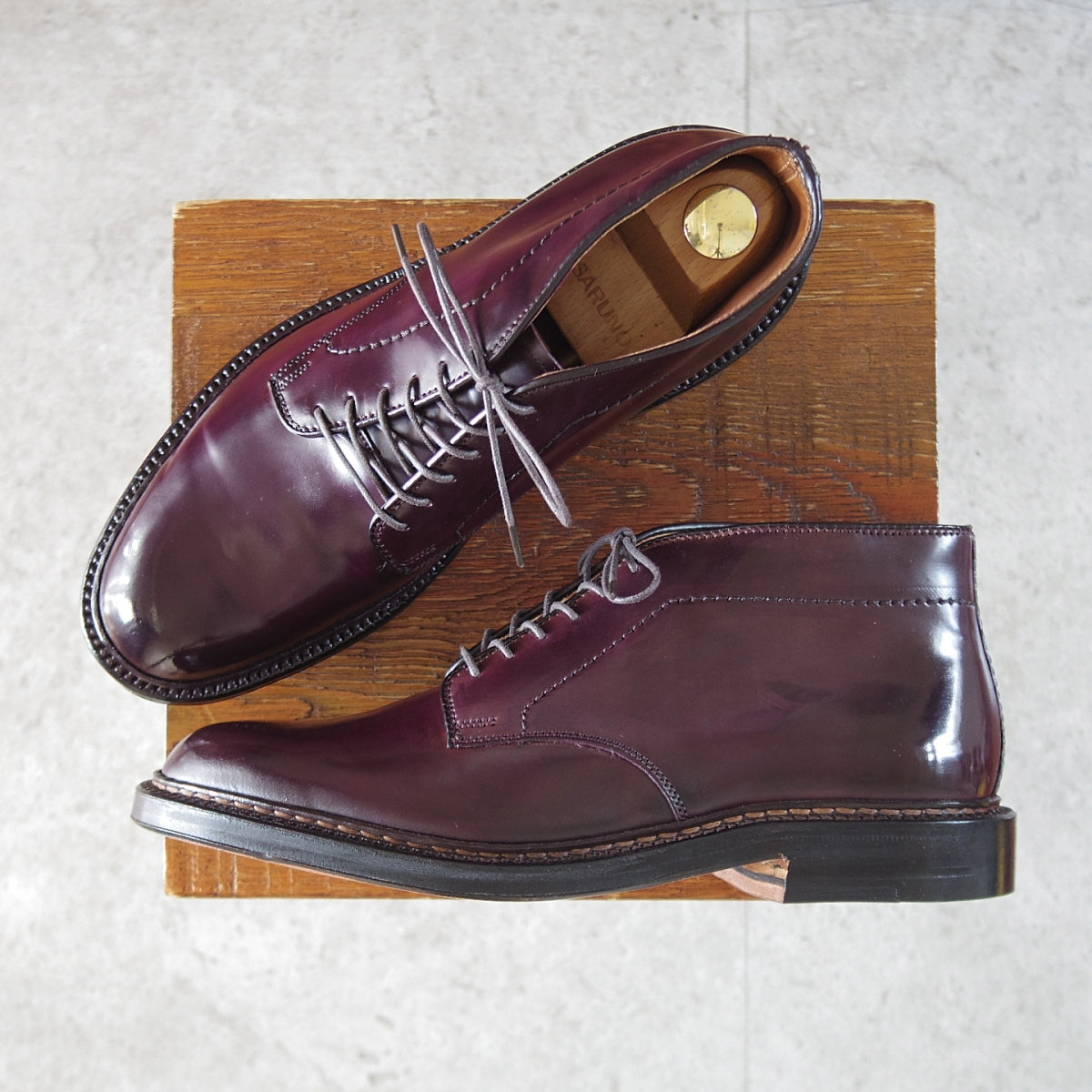 極上☆オールデン 7E【コードバン/希少☆バリーラストの内羽根