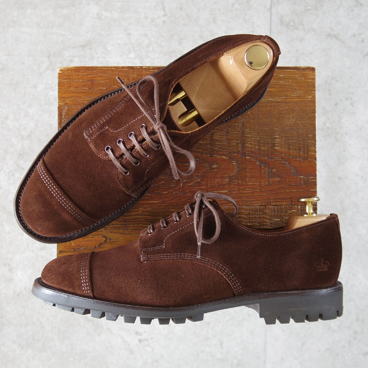 中古)サンダース ミリタリーコレクション 2436 スエード ストレート