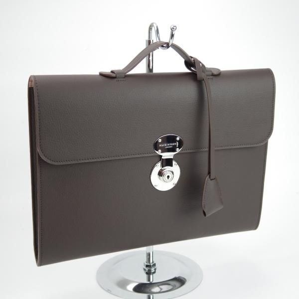 極美品☆(英)SIMPSON LONDON/シンプソン【定価￥113,400-☆レザー